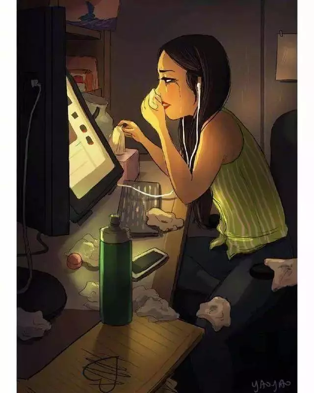心理測試:你認為哪個女孩最悲傷?測你這些年受過多少委屈?