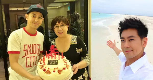 林志穎繼承了媽媽的不老童顏,與70歲媽媽合照,宛如是一對姐弟
