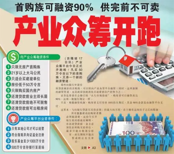 大馬政府新計劃:只要你符合這4點,最低RM61,400就能擁有自己的家!