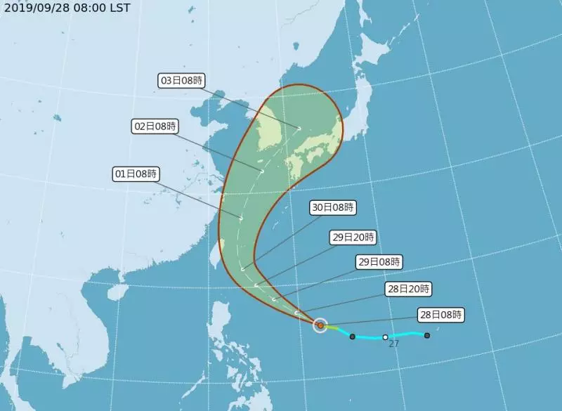 暴雨狂轟北台灣 米塔颱風下周一近台