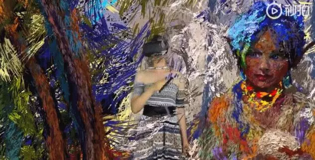 法國小姐姐用VR作畫,酷炫驚艷,還驚動了羅浮宮