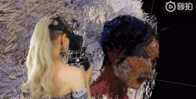 法國小姐姐用VR作畫,酷炫驚艷,還驚動了羅浮宮