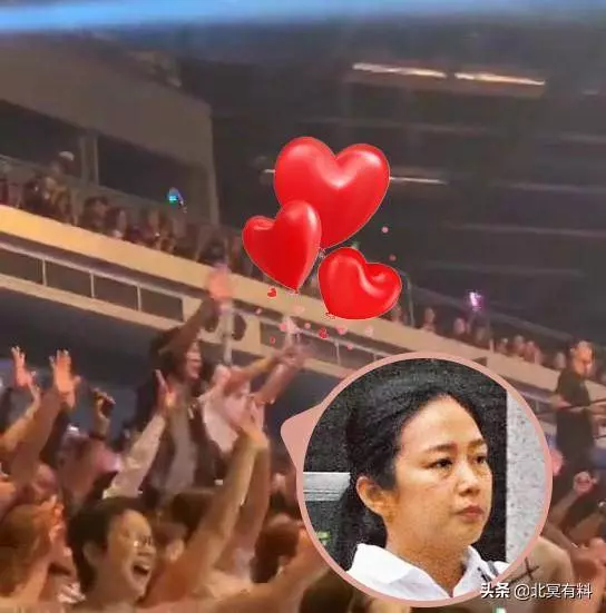 朱麗倩現身劉德華演唱會,熱情搖擺示愛鏡頭被歌迷錄下!