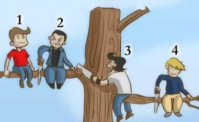心理測試:下圖最蠢的一個人是誰?測你性格中隱藏的缺點