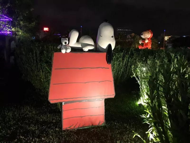 粉絲快衝!全台首座「史努比迷宮」8公尺大氣球、星光版史努比超好拍 !