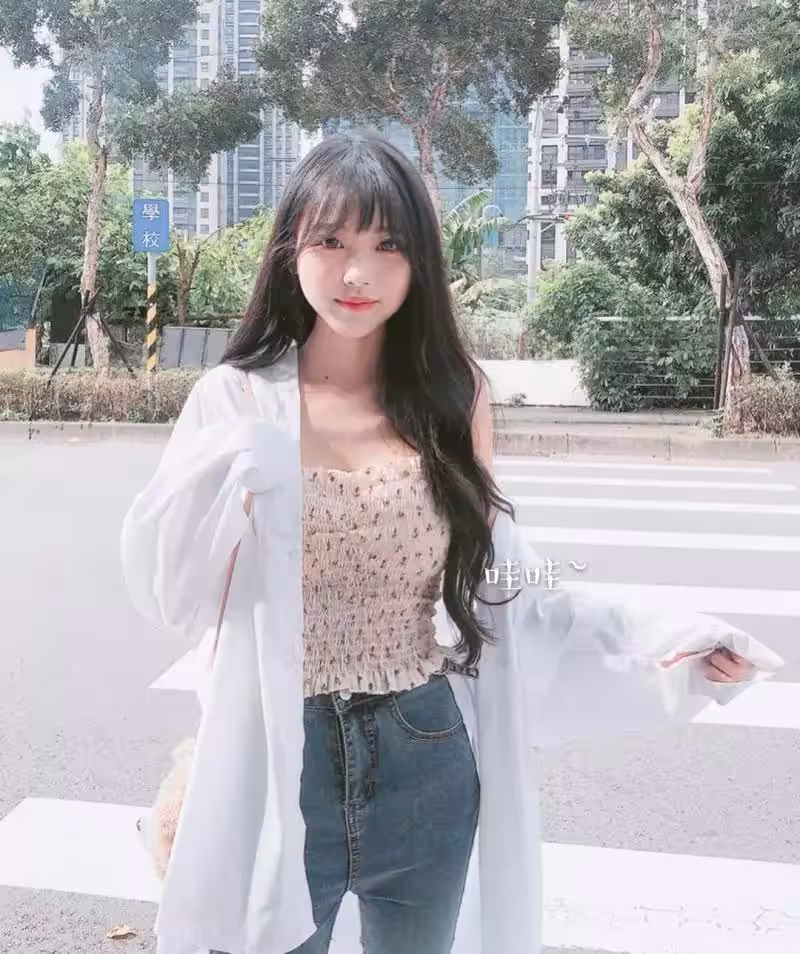 清純模樣的碧波妹妹 引網暴動直呼:好可愛!