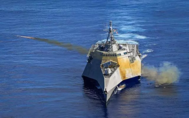 美海軍吹噓:瀕海戰鬥艦試射的隱形飛彈,讓潛在對手無法安睡
