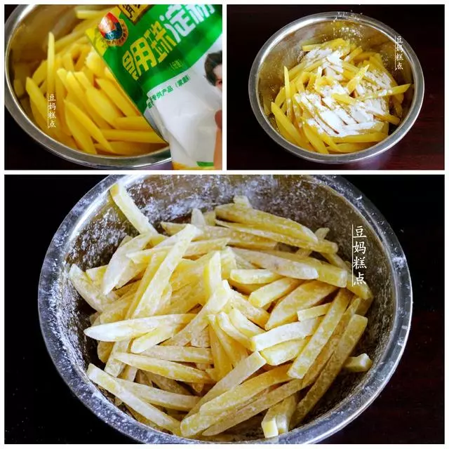 教你自製正宗炸薯條,4塊錢做2大盤,酥脆香軟,口感不輸肯德基
