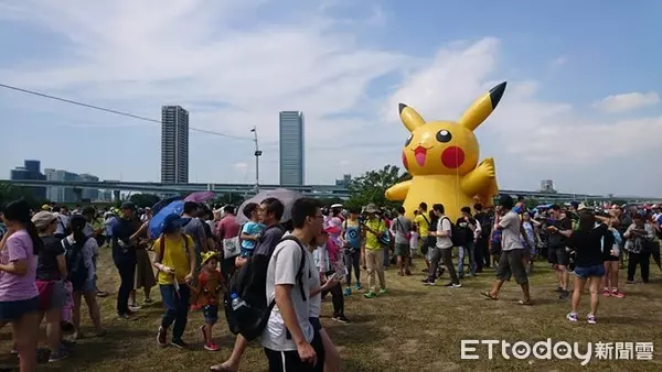 Pokemon Go新北場盛況空前 官方曝:逾5千萬寶可夢被抓