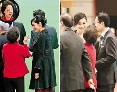 女星與婆婆的尷尬合照!楊冪像做錯事,劉詩詩好生疏,Angelbaby太亮了!