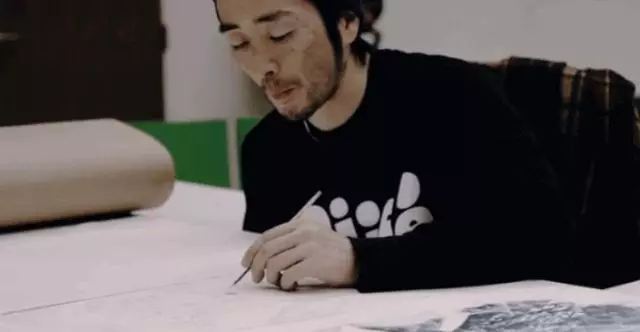 這個日本大神,畫出了超牛鋼筆畫,每天幾萬筆,連畫一千多天,細節精細極致