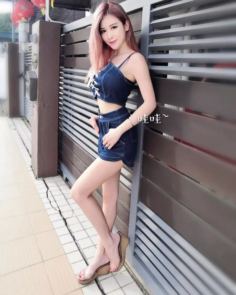 台妹的螞蟻腰好吸晴 辣到網友們狂吞囗水