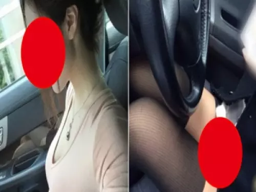 高速公路上男友尿急,女友竟這樣「幫男友接尿」!網友看完直呼:可以娶了阿!