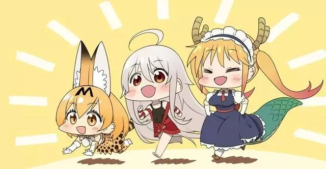 這些獸娘題材的日本動漫超級火爆,果然獸娘才是動漫本體