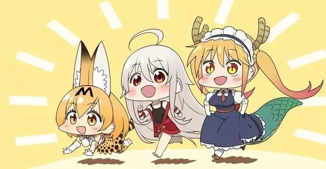 這些獸娘題材的日本動漫超級火爆,果然獸娘才是動漫本體