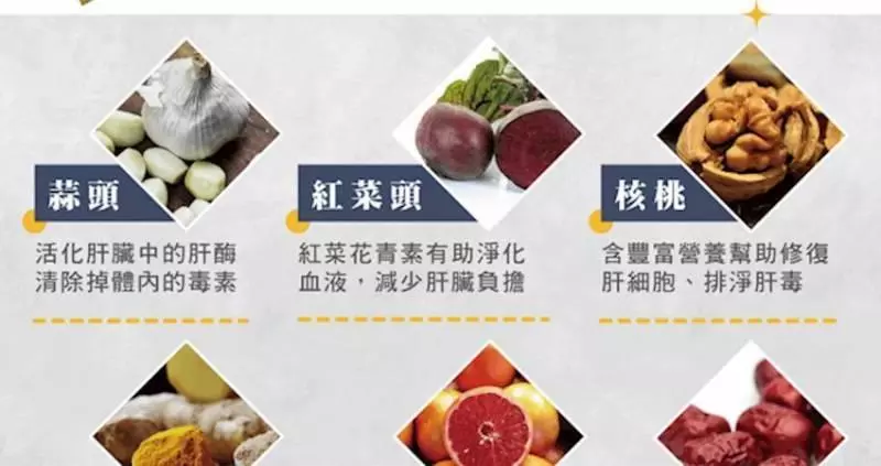 肝臟也要排毒大掃除!多吃6種食物對身體超有幫助 !