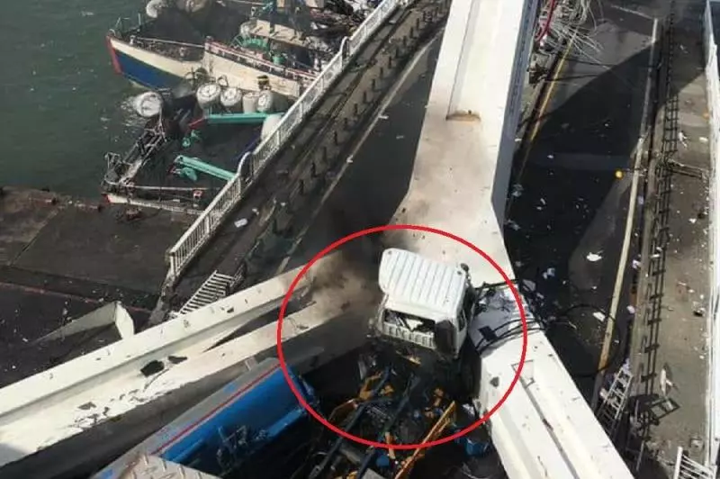 油罐車司機醒了!被南方澳大橋甩落「治療狀況好轉」 回憶當時「橋上傳來詭異感」想自救來不及