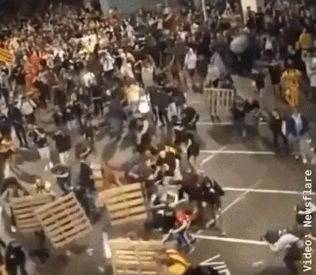 頭目被判刑後,加泰「獨派」抗議者癱瘓巴塞隆納機場