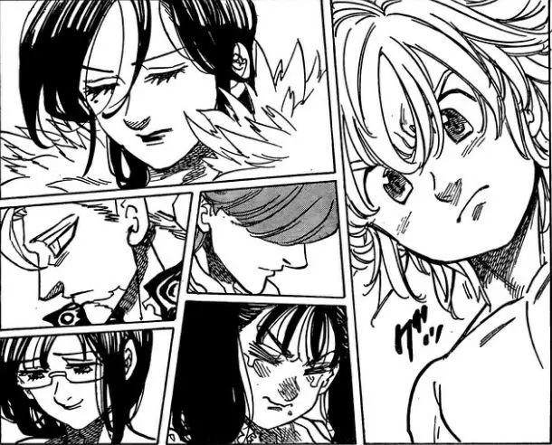 《七大罪》第328話:魔神王害怕了,傲慢燃盡力量退場,殲滅團長現身
