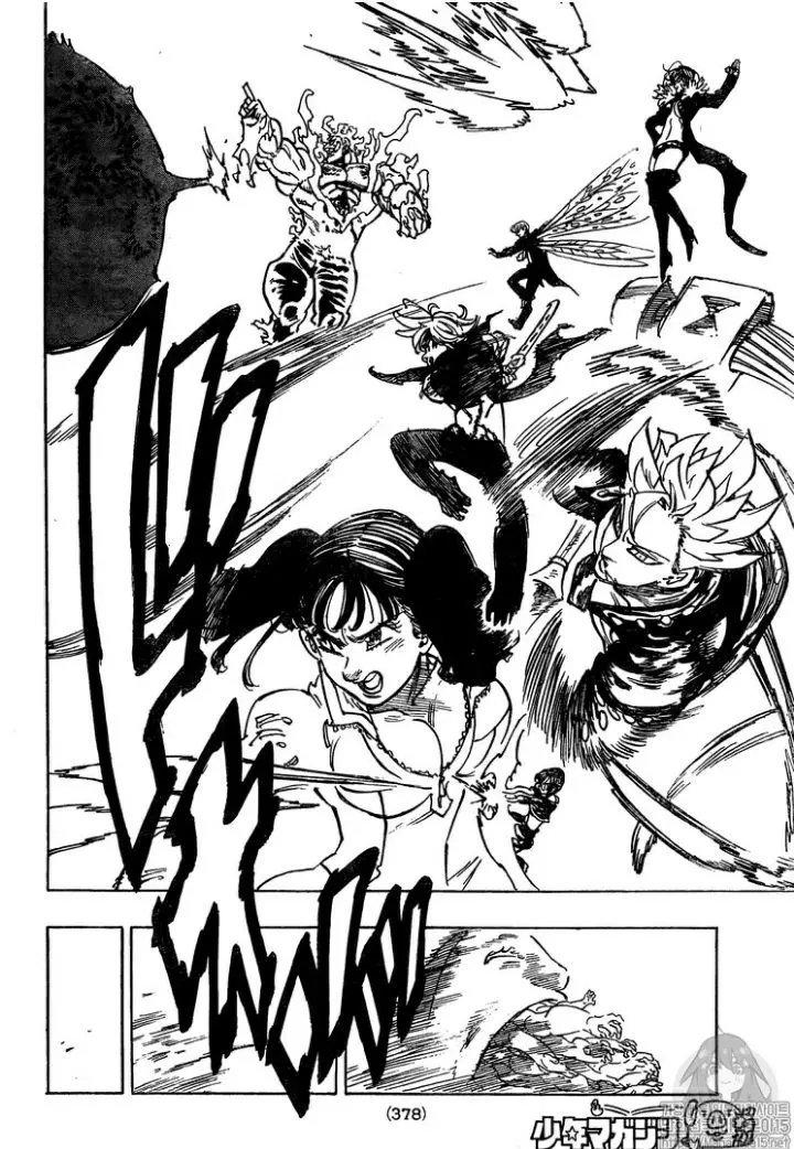 《七大罪》第328話:魔神王害怕了,傲慢燃盡力量退場,殲滅團長現身