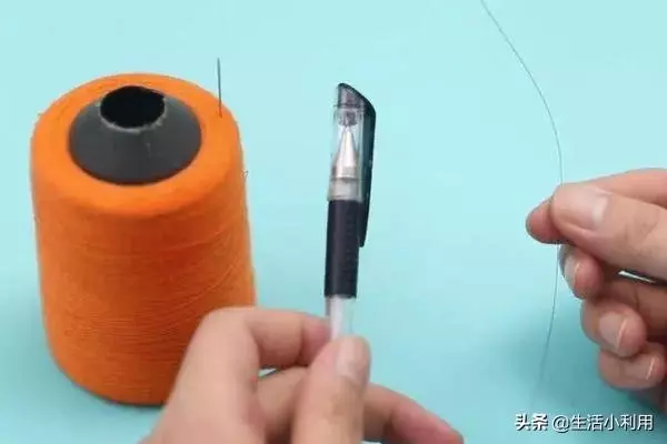 縫衣服穿針困難怎麼辦?只需一支筆,方法又快又准很實用