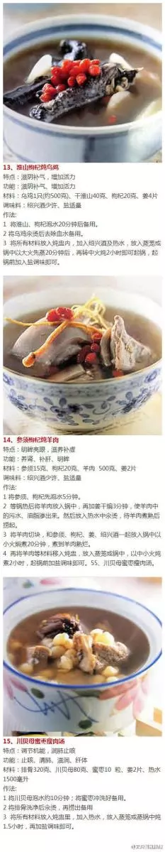 30個湯，爭取都煲一次！趕緊收了！​​​​