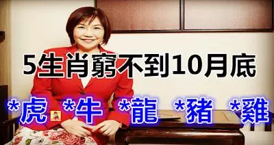 窮不到10月底!5生肖橫財來了大賺一場