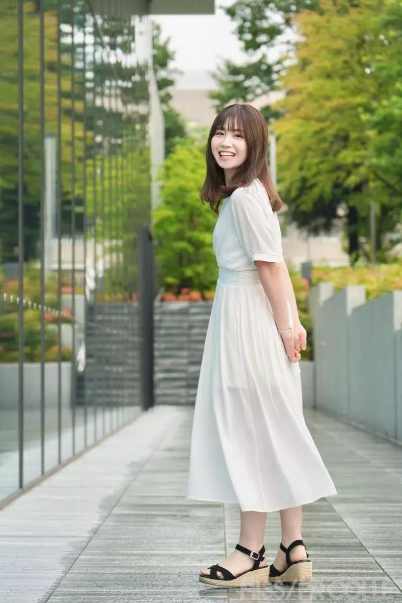 未來準工程師!通訊工程系正妹「椎葉はるか」馬尾水手服+新海誠感夕陽回眸美到不科學
