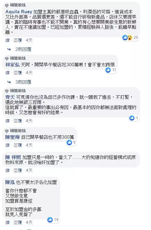 加盟業者因人手不足提早關店被總店罰55000,捧了300萬的加盟金創業卻是倍受限制