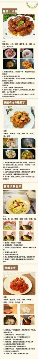「萬無一失的糖醋菜系列」太經典，太齊全了！愛吃的基本上都在這