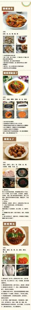 「萬無一失的糖醋菜系列」太經典，太齊全了！愛吃的基本上都在這