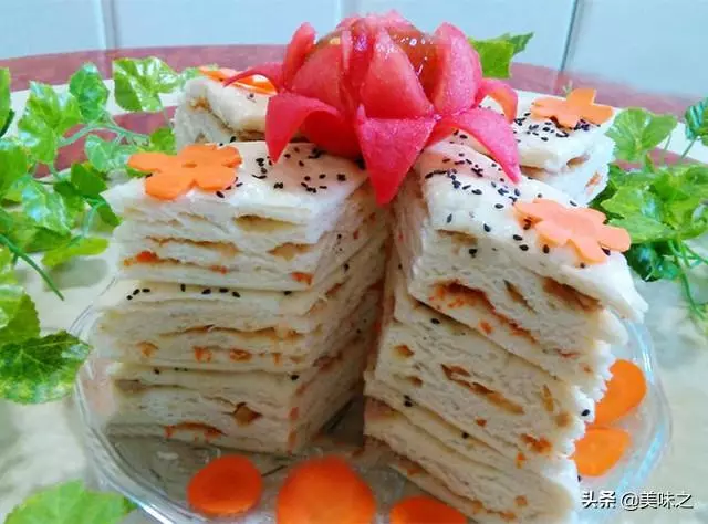 15種千層糕的做法,層層清晰分明,風味獨特誘人食慾