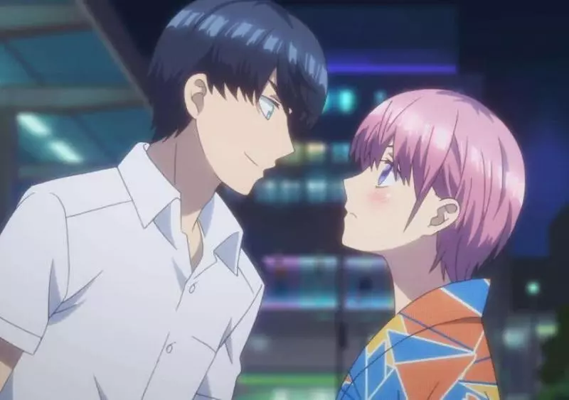 五等分的新娘:三玖吻了風太郎後,還要繼續,後面不敢畫了