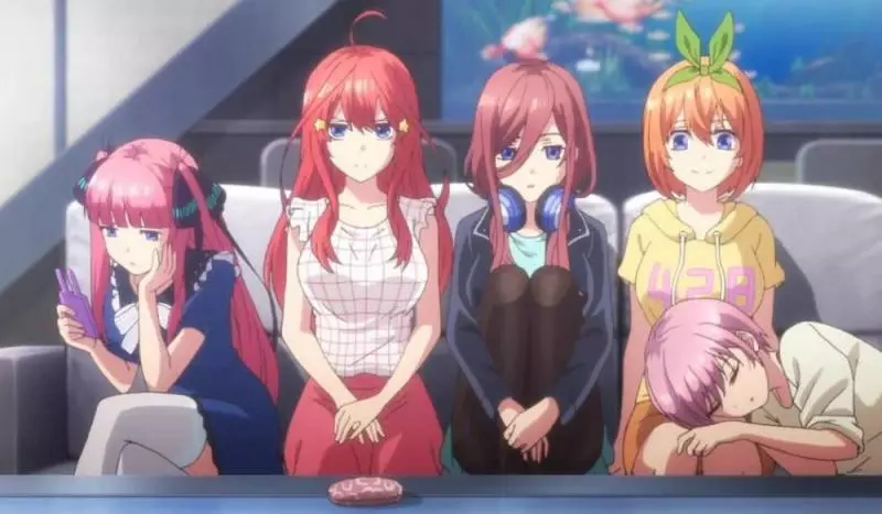 五等分的新娘:三玖吻了風太郎後,還要繼續,後面不敢畫了