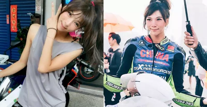 連司機都敬畏!正妹賽車手「陳綠Green Chen」,安全帽脫下更讓人讚嘆!
