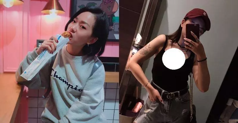 暗黑系吳謹言!嬉皮感正妹「Winnie」高冷率性電眼超殺,藏不住兇猛武器!