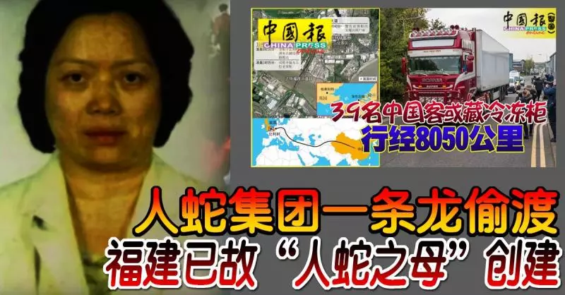 ◤英貨櫃車藏39屍案◢ 人蛇集團一條龍偷渡,39人死狀淒慘 ,屍體互疊留血手印