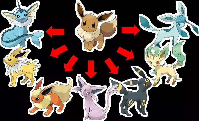 【Pokemon Go】伊布家族進化後每種屬性的能力誰最強?能力與PVP對戰的分析 !