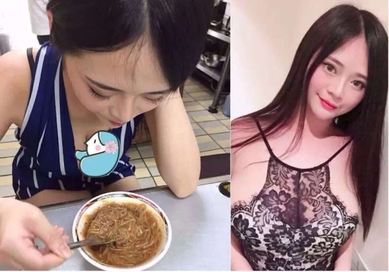 吃飯一直被拍!「正妹吃麵線」超讓人看醉了...男友才能擁有的超幸福瞬間啊…