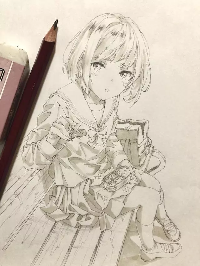 只畫萌少女是不夠的,日本畫師刪掉之前的作品,開始苦練基本功
