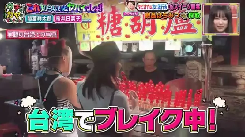 《日本綜藝節目大讚台灣糖葫蘆》蜂蜜配上番茄的新奇甜點 藝人來賓直呼酸酸甜甜超好吃
