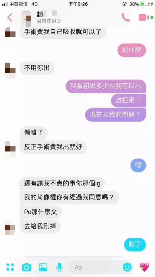 女生抱怨男友為了2千提分手,男方無奈公開兩人對話後...網一面倒怒喊:裝什麼可憐