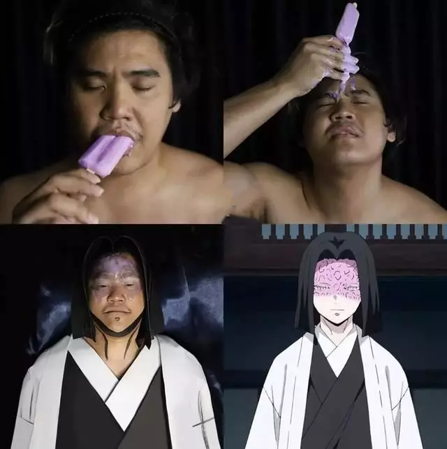 Cosplay的創意來自民間,伊之助的童年模樣真萌