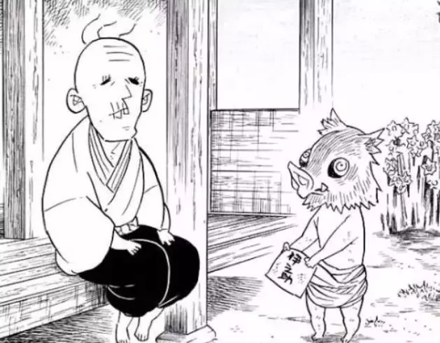 鬼滅之刃:伊之助的不同年齡段,幼年最讓人心疼,少年太可愛