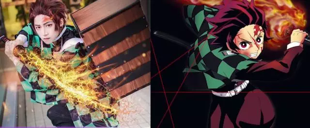 動漫人物全員大Cosplay!《鬼滅之刃》的瘋狂,最後的姐姐超棒