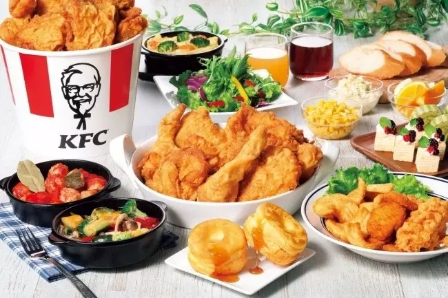 KFC自助餐開業,店內提供50種料理!