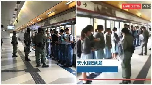 港人反抗「復課」首日!交通地鐵大亂中學生遭拘捕 !