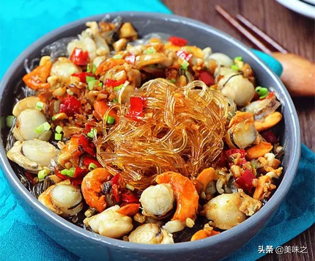 粉絲入菜的15種做法,粉絲柔潤嫩滑,清爽有滋味
