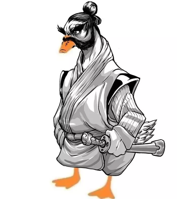 自由發揮「幫鴨子畫身體圖」釣出大神 各種超展開讓網友笑:烤鴨太鬧啦